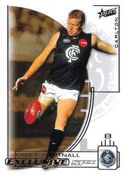2002 Select AFL Exclusive SPX #62 Lance Whitnall Front